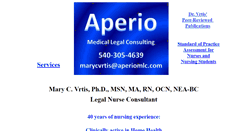 Desktop Screenshot of aperiomlc.com